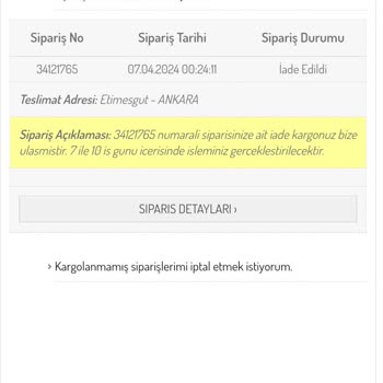 Sefamerve Resmi Giyim Sayfası İletişim Ve İade Problemi