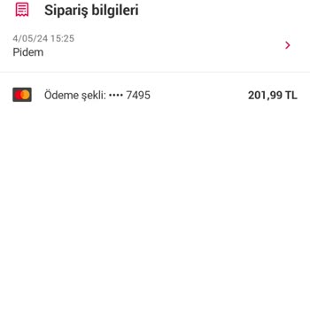 Yemeksepeti Ödeme Alındı Sipariş Gözükmüyor.
