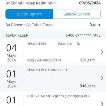 Yemeksepeti Ödeme Alındı Sipariş Gözükmüyor.