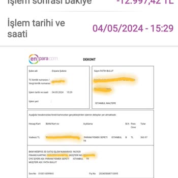 Yemeksepeti Ödeme Aldığı Halde Sipariş Görünmedi