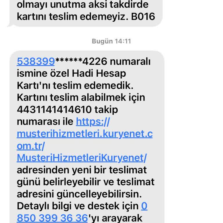 Kuryenet Kargom Bir Türlü Elime Ulaşmıyor