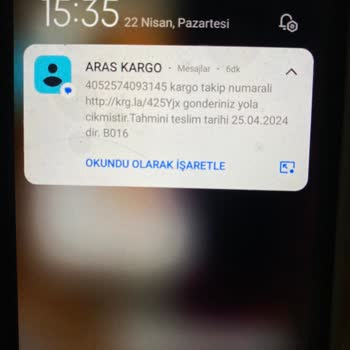 Aras Kargo Kargoyu Kaybetti Teslim Etmedi
