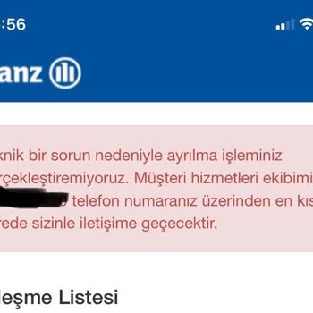 Allianz Yaşam ve Emeklilik Otomatik Katılım İptali Yapamıyorum