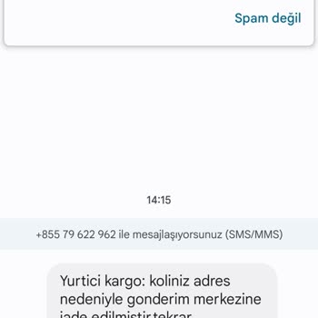 Kargo Adı İle SMS Gönderimi