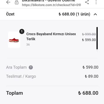 Blk.storees İki Kez Kargo Ücreti İsteniyor, Hem Siparişte Hem De Teslim Edilirken