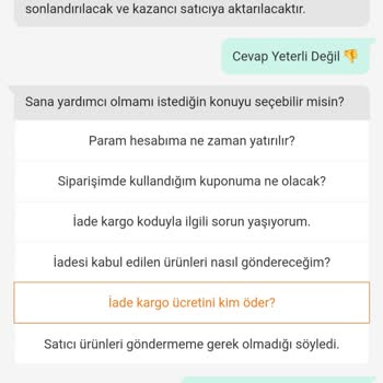 Dolap Haklı İade Ve Alıcıya Ödetilmeye Çalışılan Kargo Bedeli