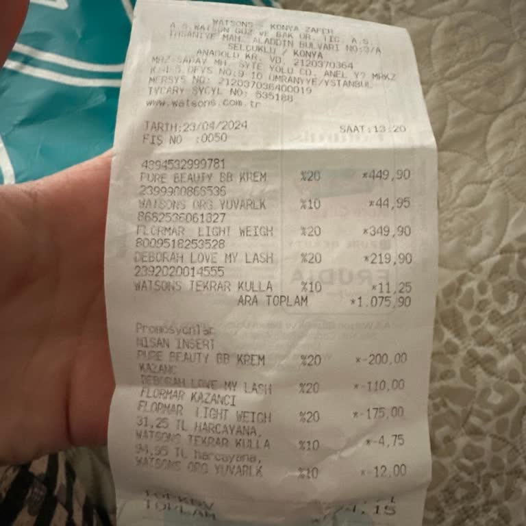 Watsons Ruj Değişim İade Sorunu