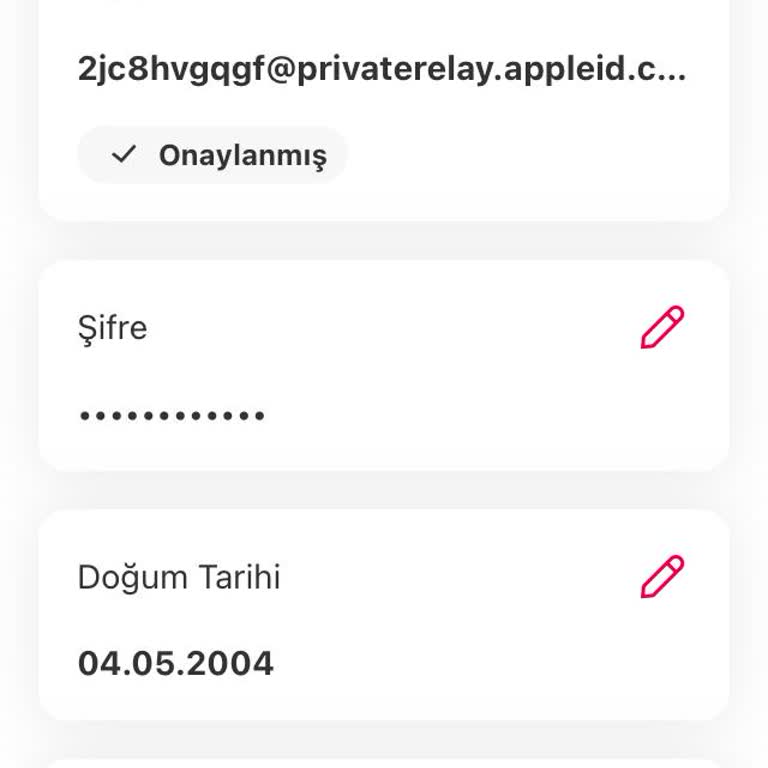 Yemeksepeti Kayıtlı Mail Değiştirme Sorunu