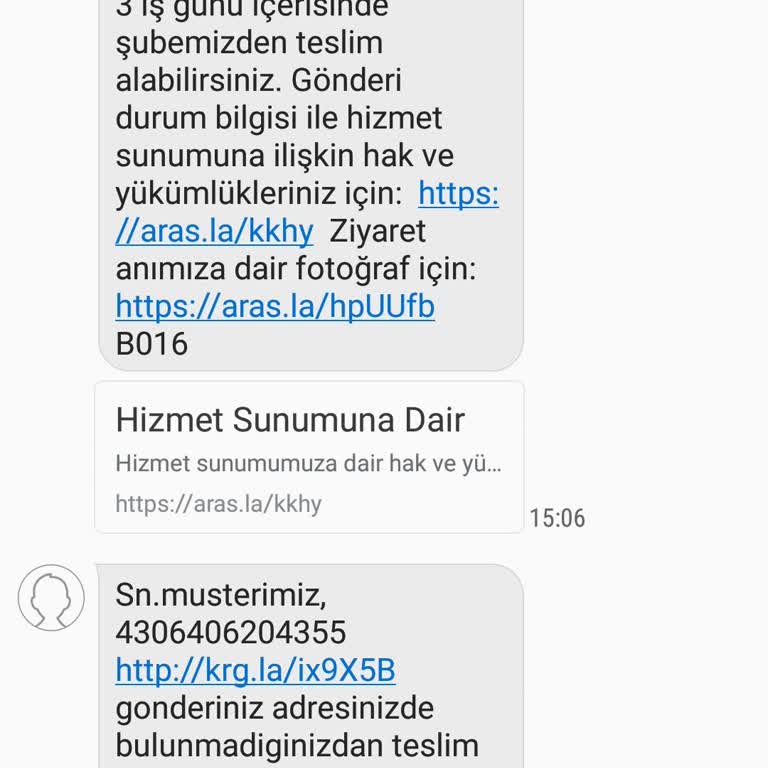 Gaziantep İpekyolu Aras Kargo Şubesinden Memnun Değilim.