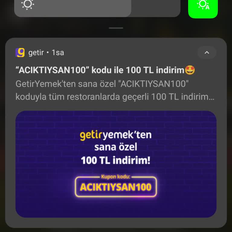 GetirYemek Yalan Ve Kullanılamayan Kampanya