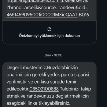 Arçelik Hayatımızı Kararttın. 4 Senedir Bozuk Buzdolabı.