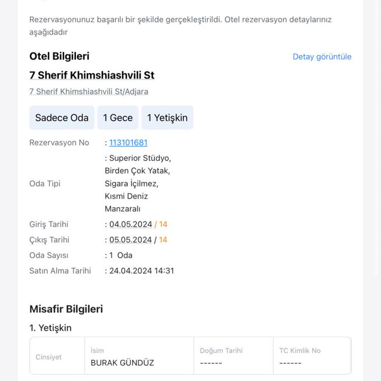 ETS Otur Rezervasyon Problemi