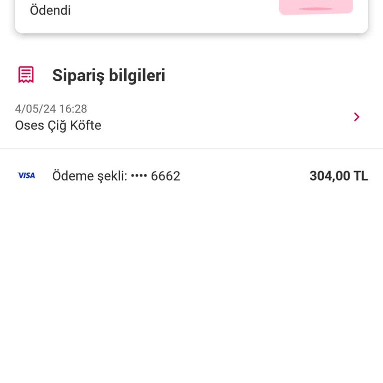 Yemek Sepeti'nden Şikayetçiyim