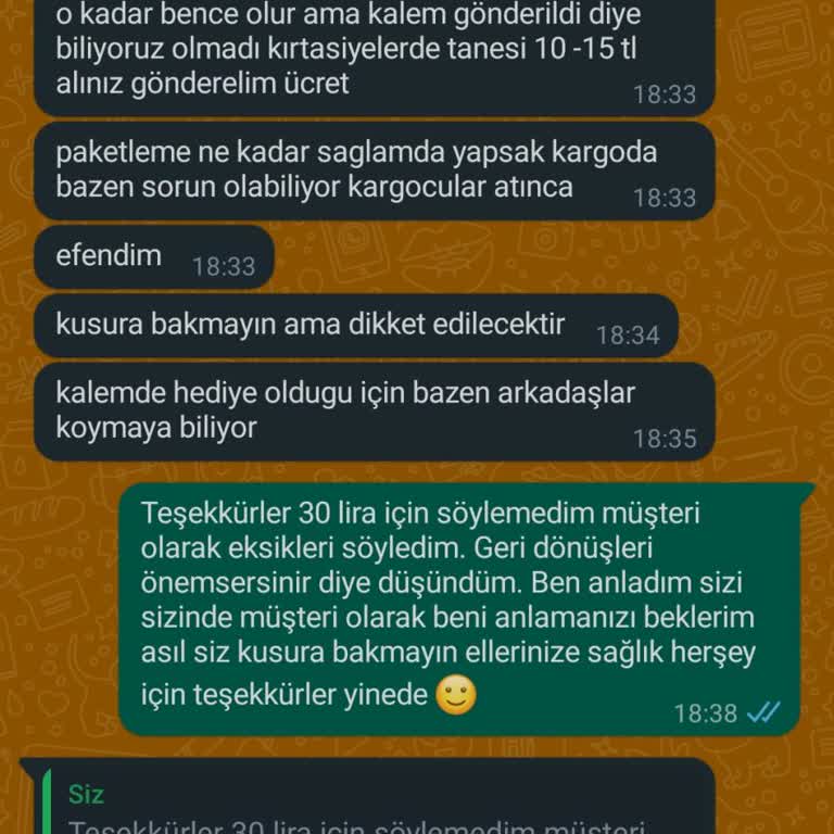 Yelken Davetiye Kusurlu Hizmet Vermek