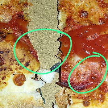 Domino's Pizza Siparişimden Saç Çıktı