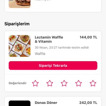 Yemeksepeti Yemek Sepetine Ödeme Yaptım Sipariş Görünmüyor