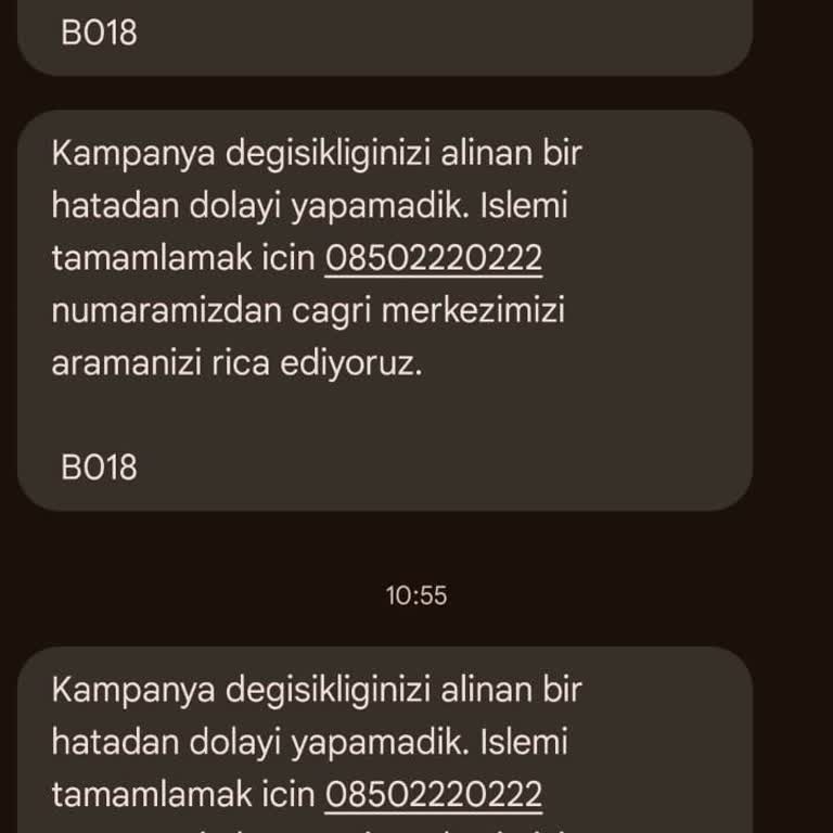 Superonline Kampanya Değişikliğini Alınan Bir Hatadan Dolayı Yapamadık