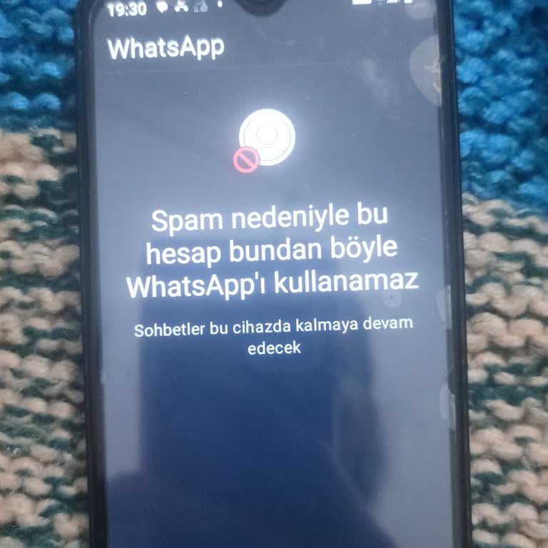 WhatsApp Spam Nedeni İle Kapandı