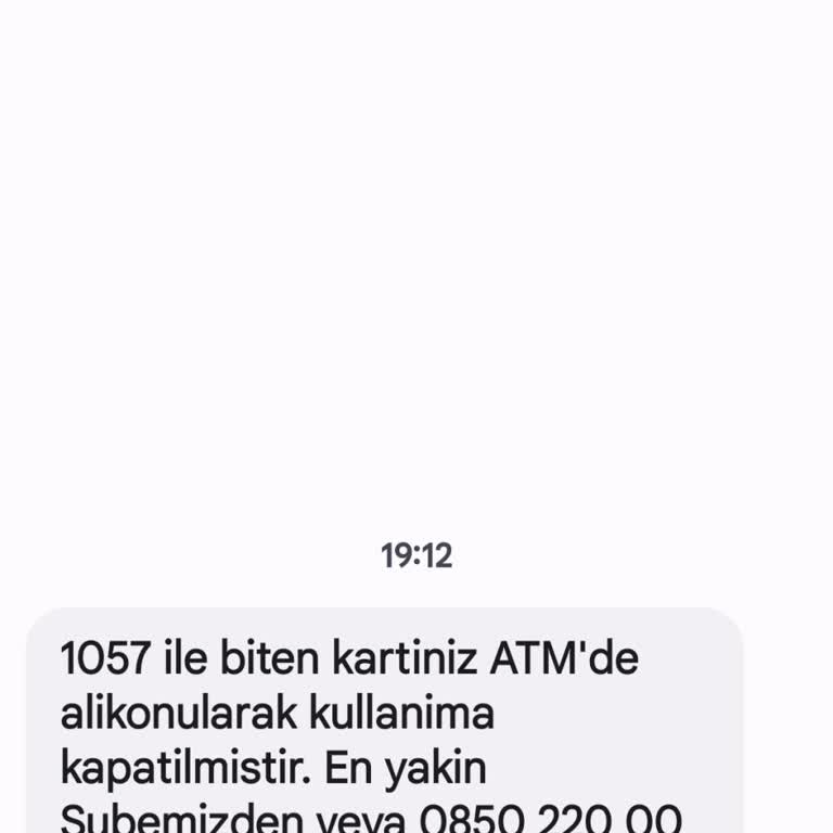 Ziraat Bankası ATM Şikayetlerinin Çözümlenmemesi