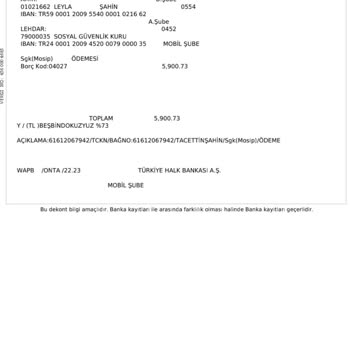SGK Prim Borcu Ödediğim Halde Ekstra Dan Borç Gösteriyor.