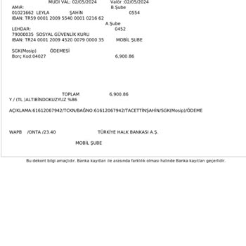 SGK Prim Borcu Ödediğim Halde Ekstra Dan Borç Gösteriyor.