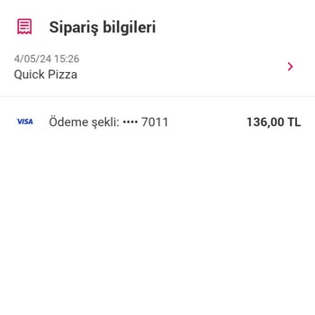 Yemeksepeti Sipariş Bilgim Dahilinde Olmadan İptal Edildi, Ücret İadesi Yapılmadı