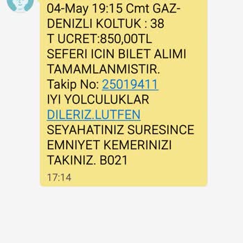 Seç Turizm Wi-Fi Yok Yok Yok Yok Yok