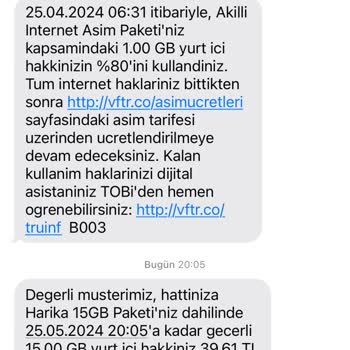 Vodafone Müşteri Bilgisi Dışında Ürün Satımı