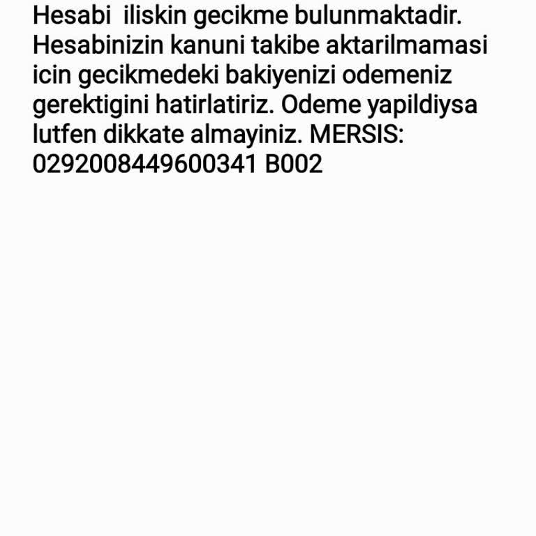 0 212 355 10 68 Numaralı Hat Denizbank Borç Talebi Hk.
