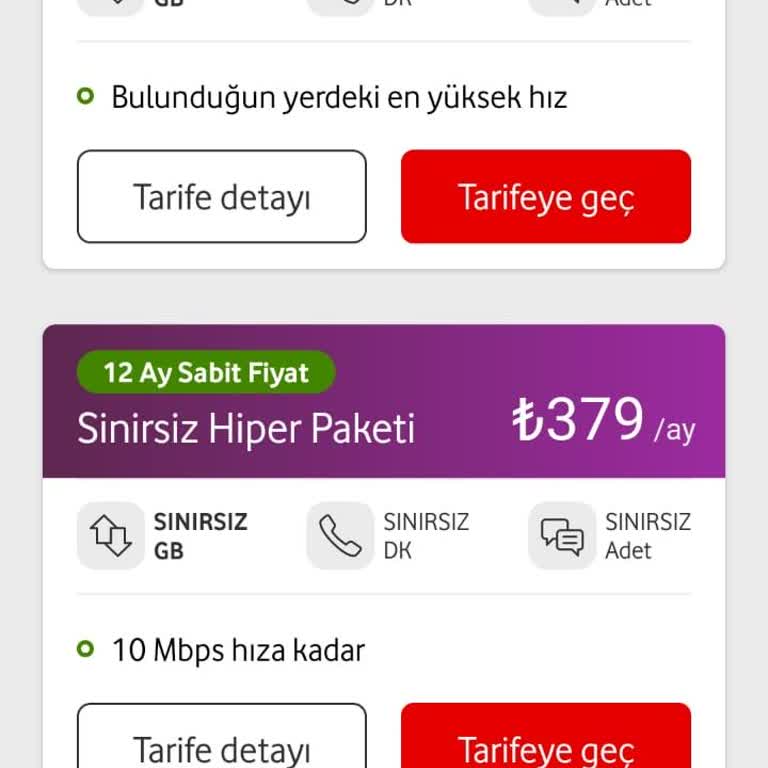 Vodafone Müşteri Kayırarak Tarife Yapıyor