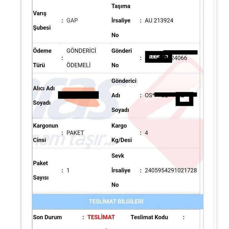 Aras Kargo Yanlış İşler İçinde, İşini Yapmıyor, Güvenmiyorum Bunlara