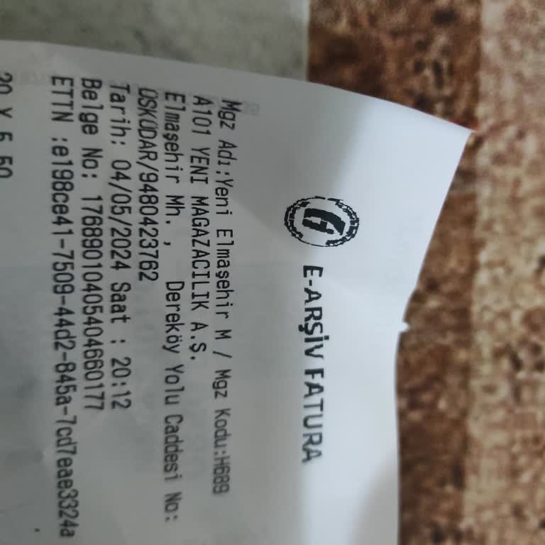 A101 H689 Kasiyer Şikayeti