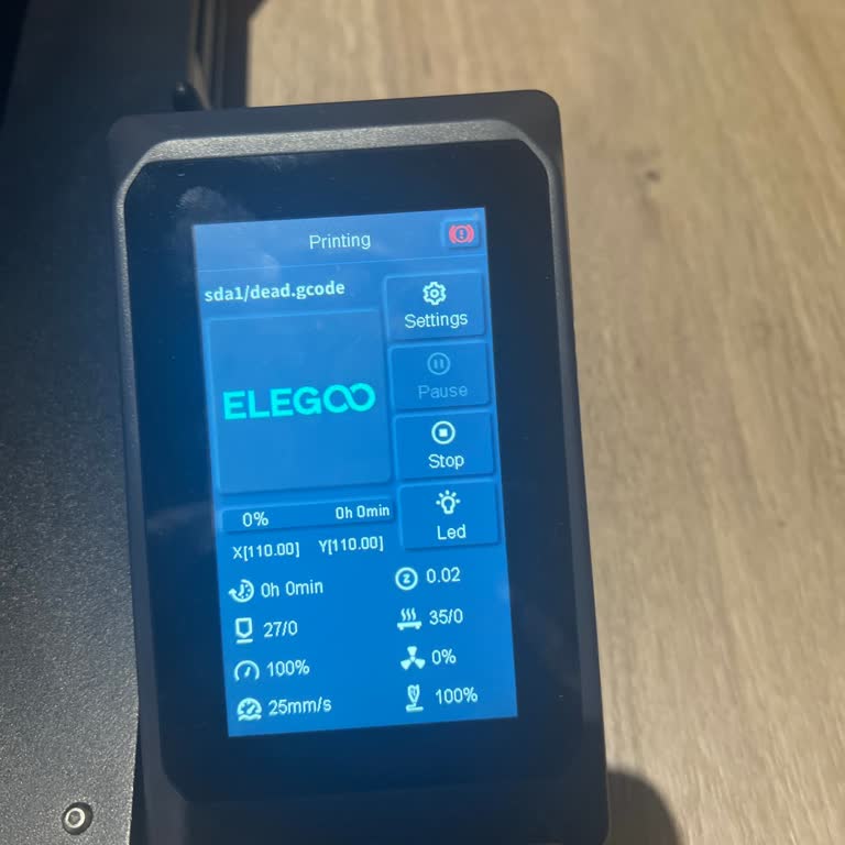 Baskı Yaparken Elektrik Gitti