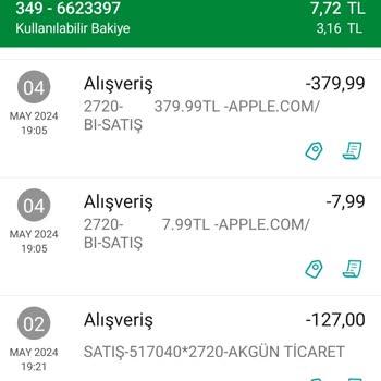 Param Çalındı Apple. Com Bıll Tarafından...