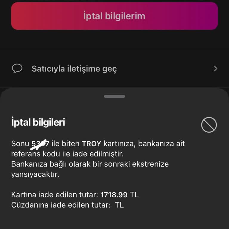 Gardrops Para İadem Gecikti