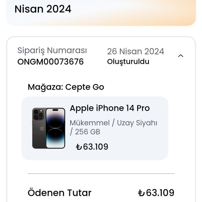 Getmobil Siparişim Yola Çıkmadı