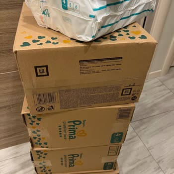 Prima Premium Care 4 İçinden Pampers 4 Bez Çıktı