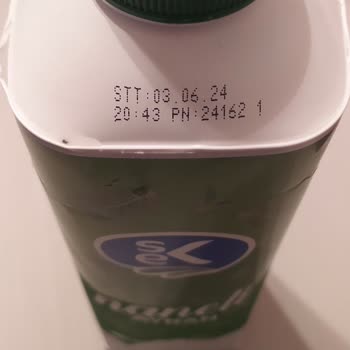 BİM'den Alınan Sek Naneli Ayran