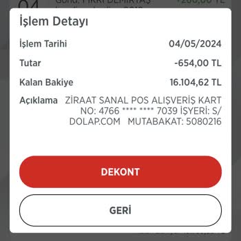 Dolap Uygulaması Dürüst Değil