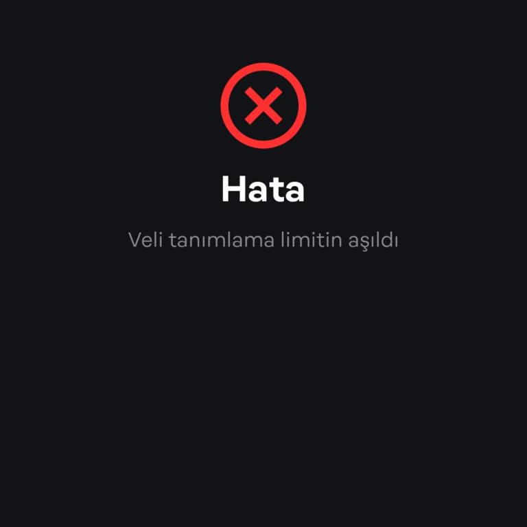 Papara Veli Onayı Limiti Aşıldı Sorunu
