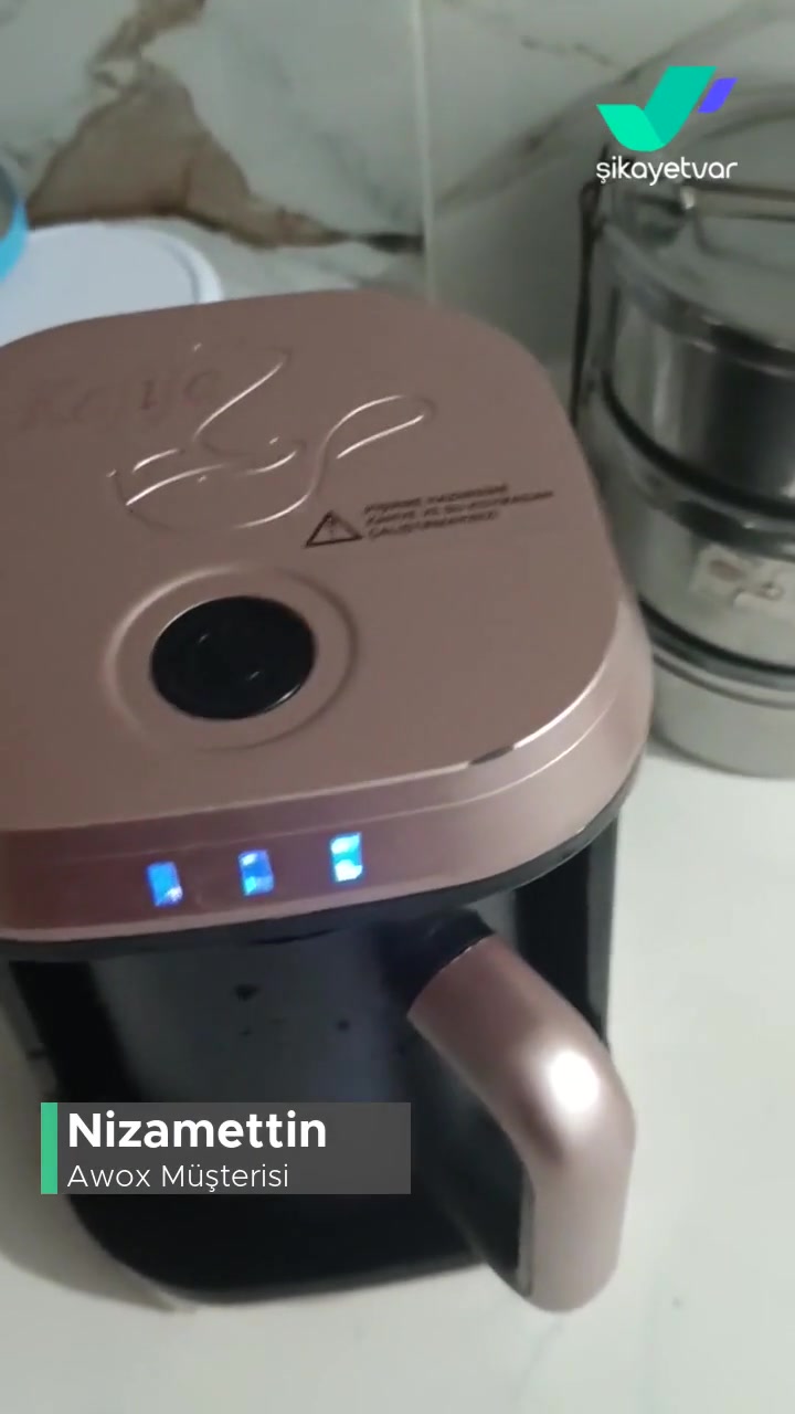 Awox Kahve Makinesi Sadece Isıtıyor videonun kapak resmi