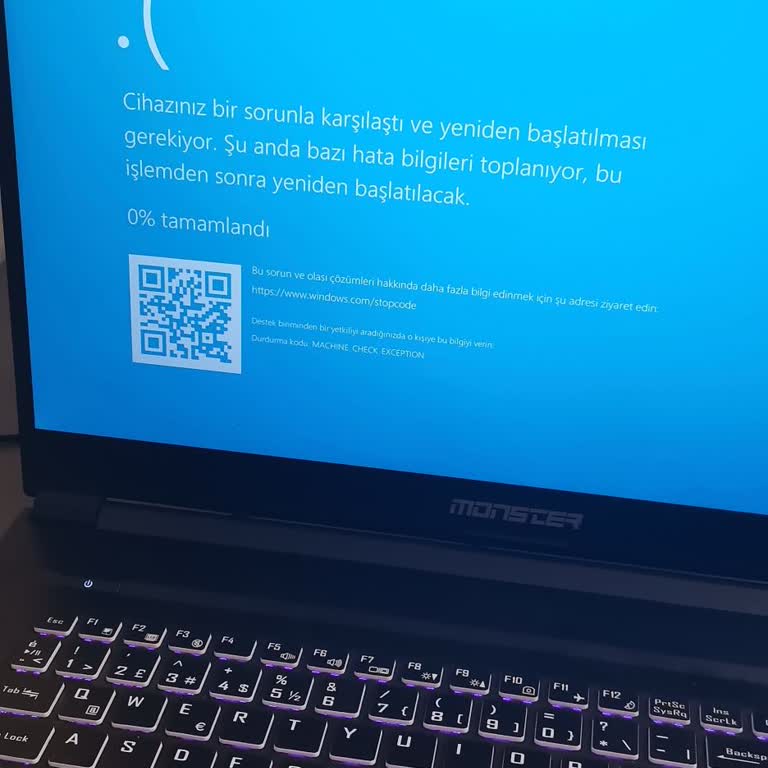 Monster Laptop Bozuk Bilgisayar Gönderiyor