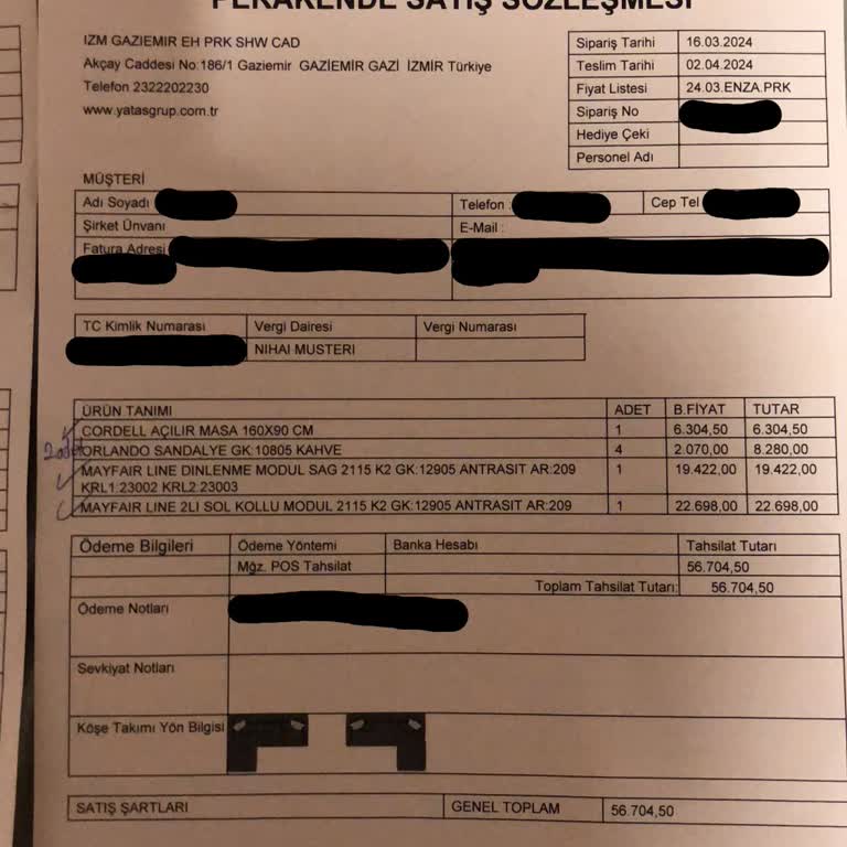 Enza Home'dan Satın Aldığım Ürünlerin Hala Elime Ulaşmadı