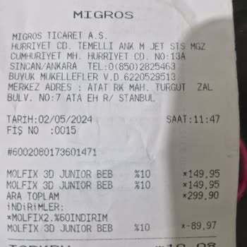 Molfix Mavi Paket Bebek Bezi Sızdırıyor