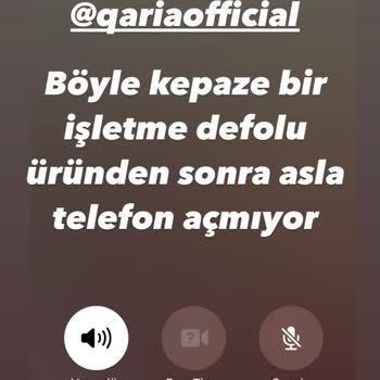Qaria Moda İbana İade Parasını Göndermiyor