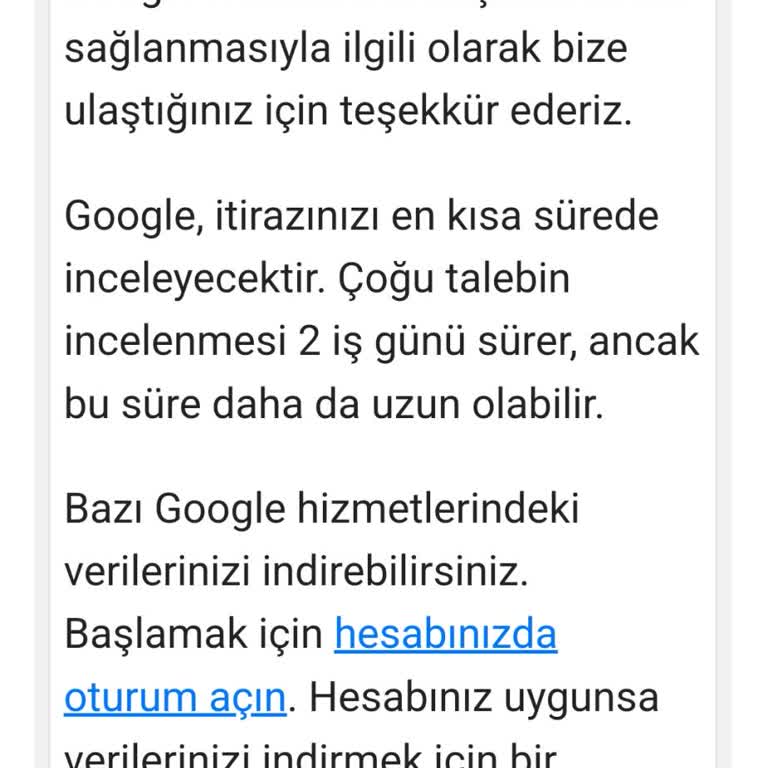 Gmail Google Hesabımı Devre Dışı Bıraktı