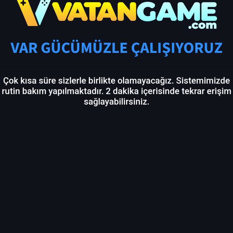 Vatangame.com Vatangame Bakiye Yüklemesi