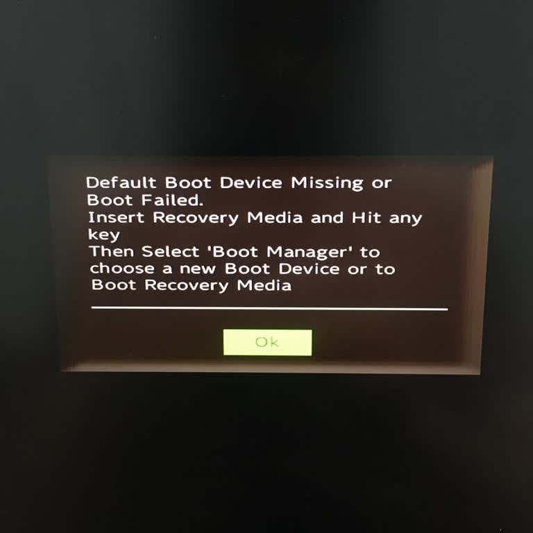 Monster Notebook Then Select Boot Manager To Choose A New Boot Device... Hatası
