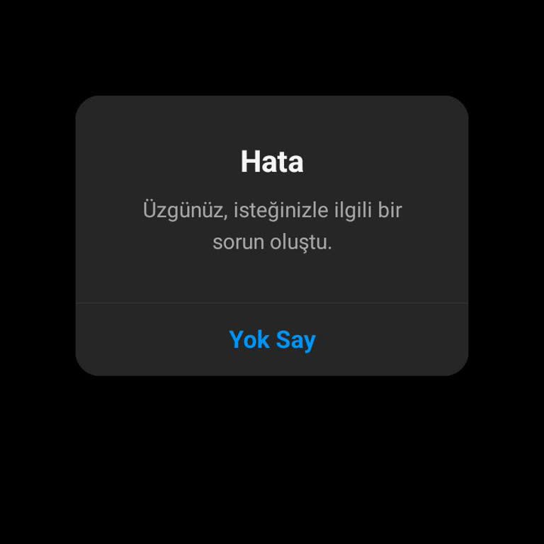 Hesabıma Girmeye Çalışıyorum Instagram Hata Veriyor