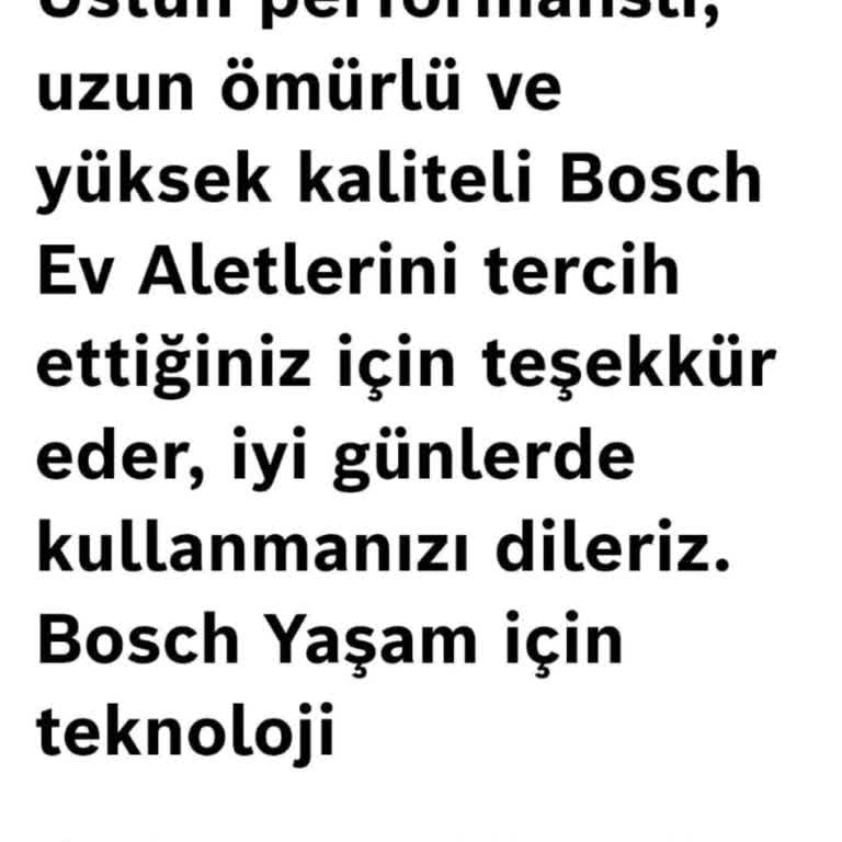 Bosch Marka Dikey Süpürgemi Göndermedi, 2 Ay Oldu Siparişim Gelmedi.!